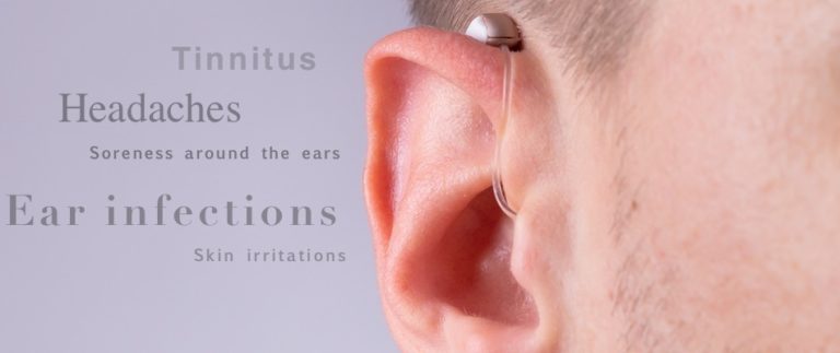 Negative Side Effects Associated with Hearing Aid Use